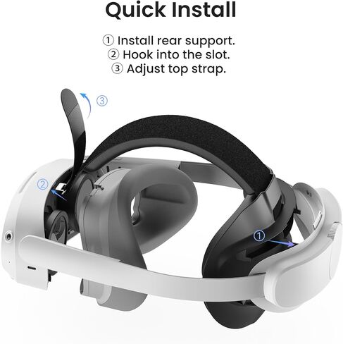 KIWI design T1 Comfortable Head Strap for Pico 4 Ultra/4 Ultra Enterprise in Saudi Arabia
