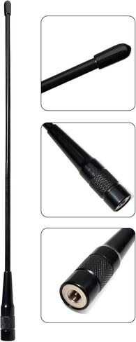 UAYESOK GMRS Handheld Radio Antenna 462-467MHZ SMA-Male, 15-Inch Soft Whip in Saudi Arabia