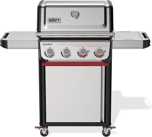 شواية الغاز الذكية Weber® Spirit® EX‑425C للطهي في الهواء الطلق، البروبان، أسود in Saudi Arabia