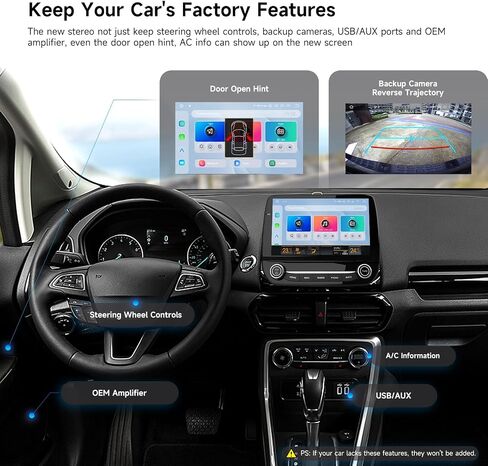 داسايتا 8GB + 256GB ستيريو سيارة لفورد EcoSport 2018 2019 2020 2021 in Saudi Arabia