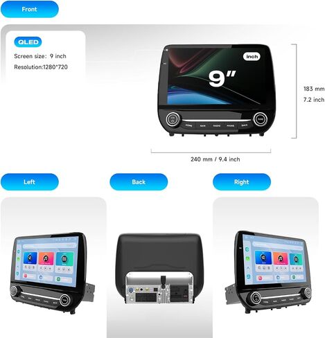 داسايتا 8GB + 256GB ستيريو سيارة لفورد EcoSport 2018 2019 2020 2021 in Saudi Arabia