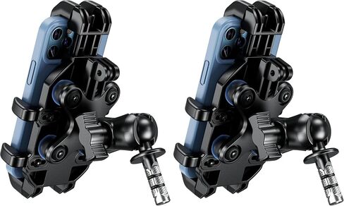 BRCOVAN دراجة نارية شوكة الجذعية جبل الهاتف مع مرطب الاهتزاز in Saudi Arabia