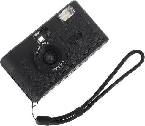 ABS Vintage Black مع فلاش كاميرا مدمج قابل لإعادة الاستخدام، فيلم in Saudi Arabia