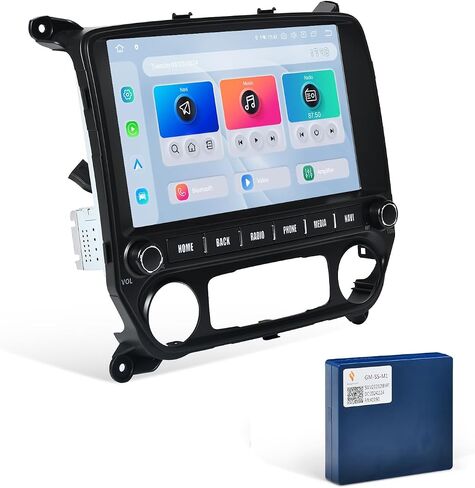 ستيريو سيارة Dasaita Android 13 لسيارة Silverado GMC Sierra 2014-2019 مع Carplay اللاسلكي/Android Auto، وحدة رأس شاشة تعمل باللمس 11.6 بوصة، GPS، راديو، بلوتوث 5.0، 4G LTE/5G WiFi، 8G RAM 256G ROM in Saudi Arabia