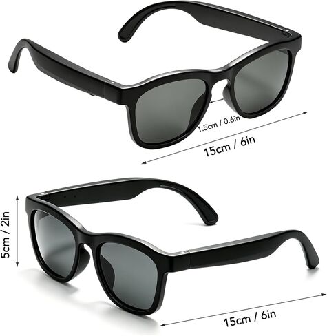 S7 Sunshine Bluetooth Audio Sunglasses, Lightweight Open Ear Sport Glasses, UV400 Protection in Saudi Arabia