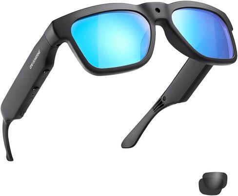 OHO 1080PCamera Bluetooth Smart Glasses, Hands-Free Video Recording, UV Protection, Sweat-Resistant, Lightweight Unisex Daily in Saudi Arabia