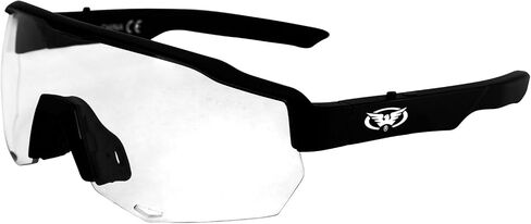Global Vision Jam 1 Black Cycling Glasses Wireless Bluetooth Safety Glasses ANSI Z87.1 Hands-Free Calls & Music W/Hard Case in Saudi Arabia