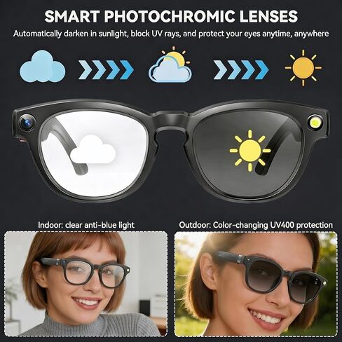 AI Smart Glasses with 4K Camera in Saudi Arabia