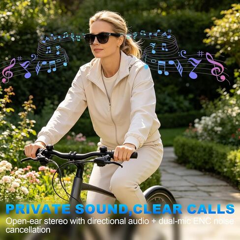 AI Smart Glasses with Camera, 4K Video Recording & Photo Capture Sunglasses in Saudi Arabia