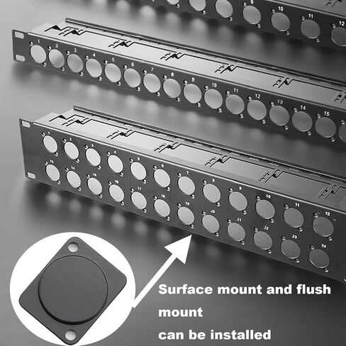 5PCS Panel Mount Blank Plates D Series Metal Rack Mounting Plates for Chassis Connectors XLR Connectors Ideal for Custom Installations Professional Grade Panel Mount Blank Plates in Saudi Arabia