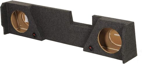 Q Power GMC102014DCAB Dual 10" Subwoofer Enclosure Box for 2014-2016 Chevy Silverado and GMC Sierra Double Cab Trucks in Saudi Arabia