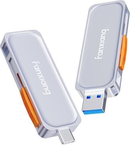 128GB External SSD USB Drive, 520MB/s USB-C & USB-A Portable SSD -F901 in Saudi Arabia