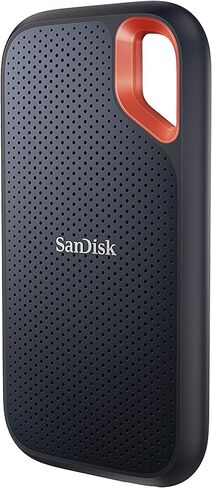 SanDisk 2TB Extreme Portable SSD - ما يصل إلى 1050 ميجابايت/ثانية، USB-C، USB 3.2 Gen 2، مقاومة الماء والغبار IP65، البرامج الثابتة المحدثة - محرك الحالة الصلبة الخارجي - SDSSDE61-2T00-G25 (متجدد) in Saudi Arabia