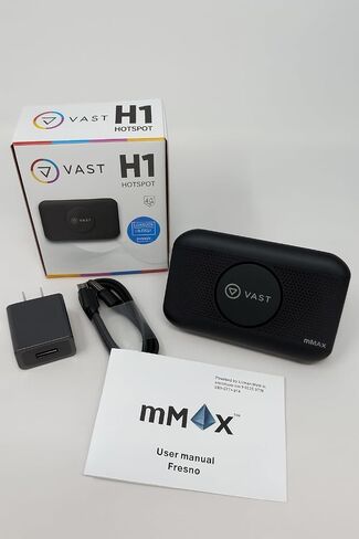 Vast H1 4G LTE MiFi Mobile WiFi Hotspot Router - GSM Unlocked for T-Mobile and Global Carriers in Saudi Arabia