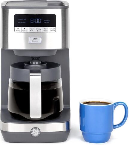 GE 10-Cup Programmable Drip Coffee Maker with Thermal Carafe in Saudi Arabia
