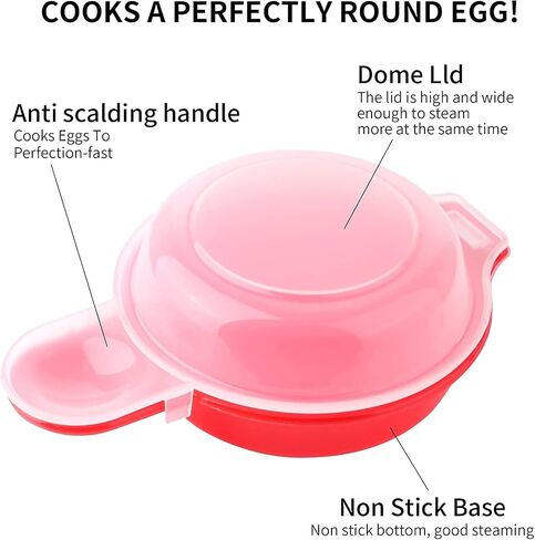 Microwave Omelet Maker, Egg Maker for Kitchen Cooking Tool Set of 2 in Saudi Arabia