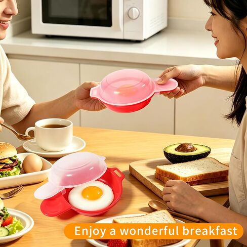 Microwave Omelet Maker, Egg Maker for Kitchen Cooking Tool Set of 2 in Saudi Arabia