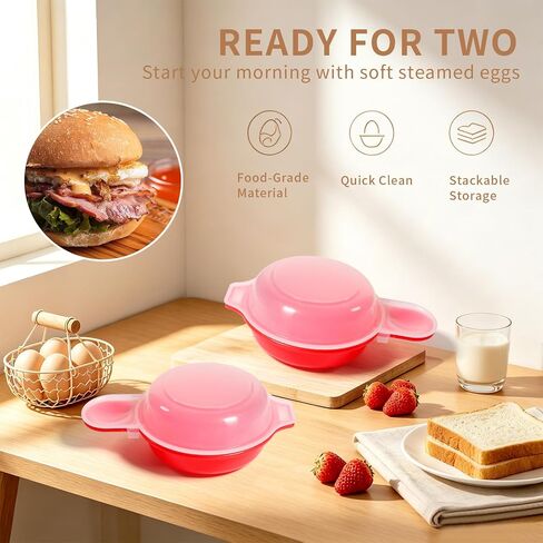 Microwave Omelet Maker, Egg Maker for Kitchen Cooking Tool Set of 2 in Saudi Arabia