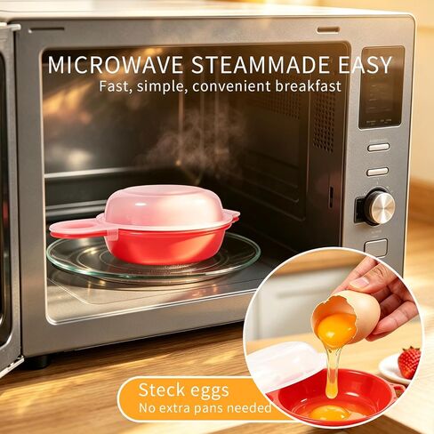 Microwave Omelet Maker, Egg Maker for Kitchen Cooking Tool Set of 2 in Saudi Arabia