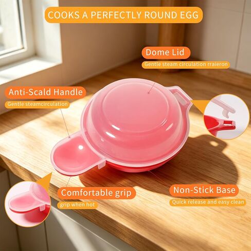 Microwave Omelet Maker, Egg Maker for Kitchen Cooking Tool Set of 2 in Saudi Arabia