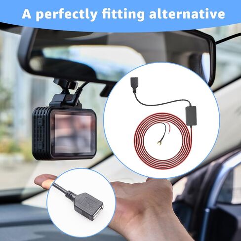 Hardwired USB Charger Kit 5V USB A Hard Wire Kit for Dash Cams,GPS in Saudi Arabia