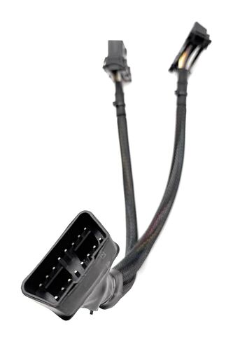 مقسم توصيل obd2 16 دبوس obd ii تمديد مهايئ كابل تمديد 1x ذكر و2x أنثى يستخدم لأجهزة obd2 gps ومضيفي تورو in Saudi Arabia