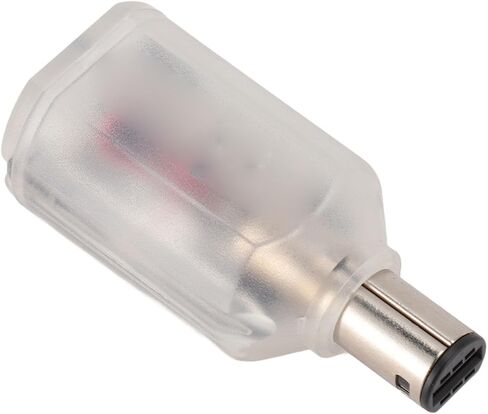 Wireless Controller Adapter Stable Connection for Retro Game Console Adapter with LED Indicator Series (Transparent White) in Saudi Arabia