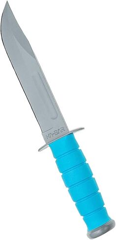 KA-BAR 1313SF Ussf Space-Bar Knife Blue Kraton G Handle, Gray Hard Sheath, Straight Edge in Saudi Arabia