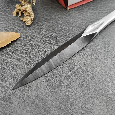 3.46" Fixed Blade Knife with Sheath, 440C Stainless Steel Rubber Handle Straight Knives, Outdoor knife for camping, Hiking, Fishing and Everyday carry in Saudi Arabia
