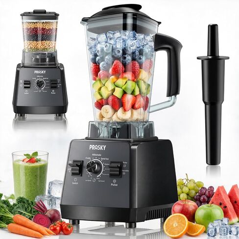 Blender Smoothie & Grinder, 1000/2400W 25K RPM, 68oz, BPA-Free, Kitchen in Saudi Arabia