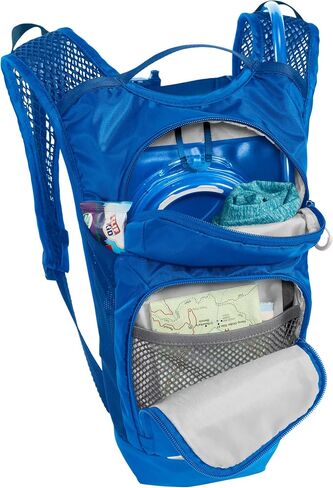 CamelBak Mini M.U.L.E. Kids Hydration Backpack, Lightweight Trail and Bike Pack with 50oz Reservoir, Blue in Saudi Arabia