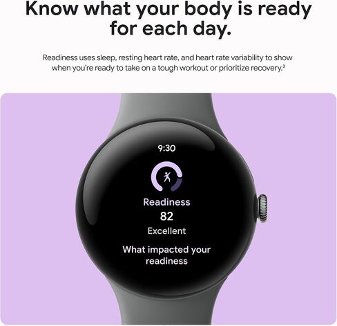 أحدث طراز لساعة Google Pixel Watch 3 (45 ملم) - هيكل من الألومنيوم باللون الأسود غير اللامع - سوار من حجر السج - شبكة Wi-Fi (متجددة) in Saudi Arabia