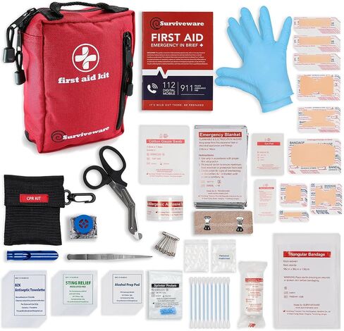 Surviveware Comprehensive Waterproof Premium Survival First Aid Kit in Saudi Arabia