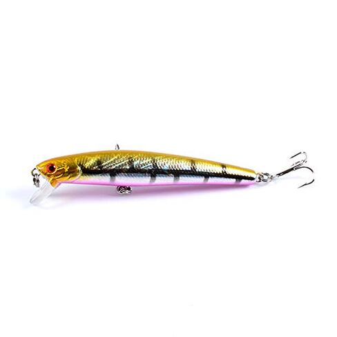 6 Pcs Floating Jerkbait Crankbait Minnow Lures Set, as Topwater Hard Swimbait for Salmon Trout Walleye Trout Bass Redfish Freshwater Saltwater 25 in Saudi Arabia