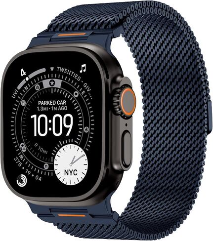 Milanese Loop Compatible with Apple Watch Ultra 3 2 1 Band 49/46/45/44mm in Kuwait