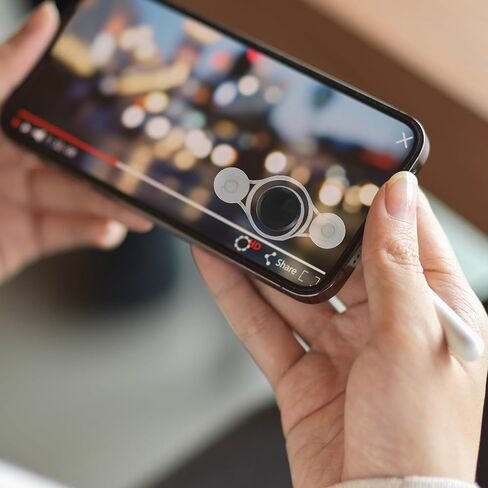 Homoyoyo Mobile Game Joystick Phone Gaming Controller for Touchscreen Smartphones and Tablets Analog Mobile Gaming Accessories with Precise Screen Control in Saudi Arabia
