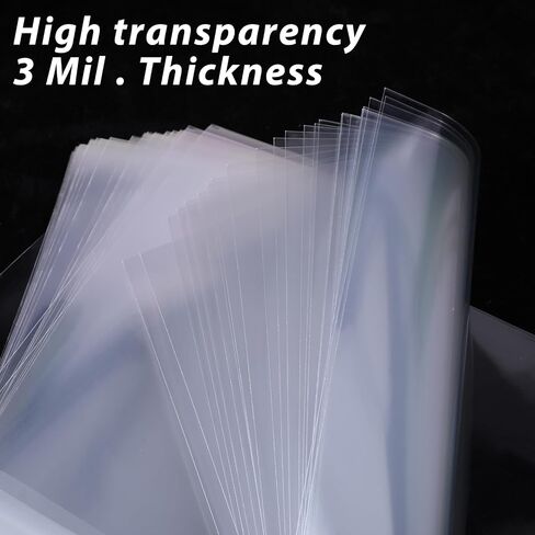 7-Inch Vinyl Record Outer Sleeves, Clear Anti- Static EP Album Covers Protective Covers for Collection Protection, 25pcs in Saudi Arabia