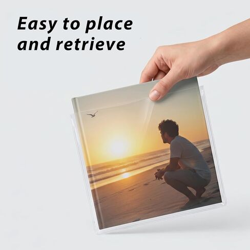 7-Inch Vinyl Record Outer Sleeves, Clear Anti- Static EP Album Covers Protective Covers for Collection Protection, 25pcs in Saudi Arabia