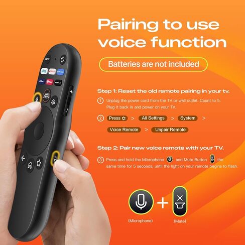 جهاز التحكم عن بعد الصوتي لجهاز Vizio-Smart-TV-Remote، XRT270 V2 الجديد المحسن XRT136 XRT260 XRT270 Smartcast D/P/M/V-Series FHD 4K Quantum Pro Smart TVs in Saudi Arabia