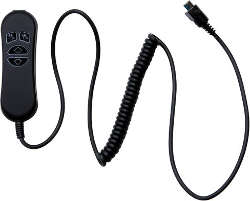 Fruhdi 4 Button 5 Pin Prong Hand Control Handset Remote with USB and Backlight for Lift Chairs Electric Sofa Power Recliners in Saudi Arabia