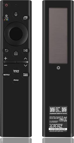 BN59-01432A TM2360E Solar Voice Remote Compatible with Samsung Neo QLED 8K HDR Smart TVs, Fit for Frame Crystal UHD Smart TV, with Bluetooth Rechargeable Solar Cell, 2023 Model Black, BN59-01432D in Saudi Arabia