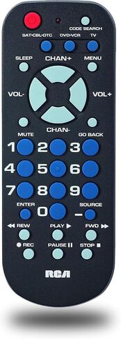 RCA Remote Control with 4 Functions,Black in Saudi Arabia