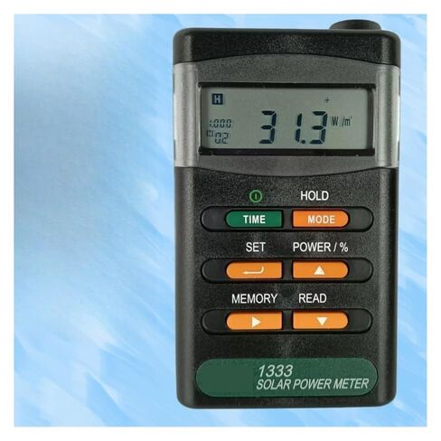 TES-1333 Portable Solar Transmittance Meter Power Analyzer with Backlight Display in Saudi Arabia