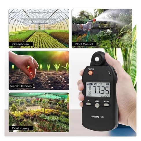 Professional PAR Meter PPFD Tester with Quantum Sensor for Plant Growth 400–700 nm in Saudi Arabia