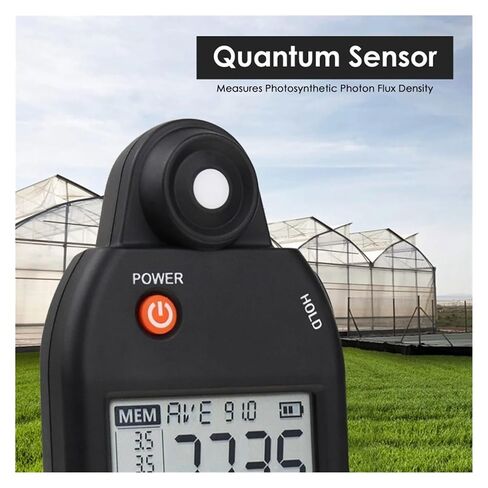 Professional PAR Meter PPFD Tester with Quantum Sensor for Plant Growth 400–700 nm in Saudi Arabia
