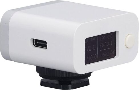 FTVOGUE Camera Light Meter with USB Cable, ABS Material, 45° Average Metering, 26 Hours Endurance for Photographers and Enthusiasts in Saudi Arabia