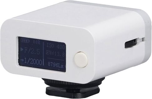 FTVOGUE Camera Light Meter with USB Cable, ABS Material, 45° Average Metering, 26 Hours Endurance for Photographers and Enthusiasts in Saudi Arabia