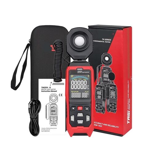 Digital Light Meter Lux/Fc Illuminometer with Detachable Probe for Photography and Environmental Testing(TA632A) in Saudi Arabia