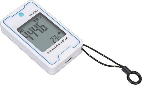 FTVOGUE Mini Digital Light Meter for Plants, Temperature Humidity Display, 0.1-999900 FC Range for Indoor and Outdoor Use (SK-8101) in Saudi Arabia