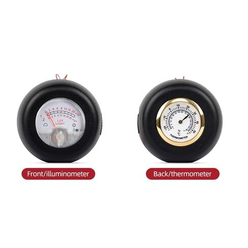 2-in-1 Illuminance Meter & Thermometer 0–250,000 Lux for Gardening in Saudi Arabia